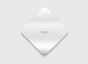 Grey Rhombus Login Button Template PSD