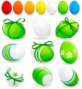 Creative Easter Eggs Vector Design 06