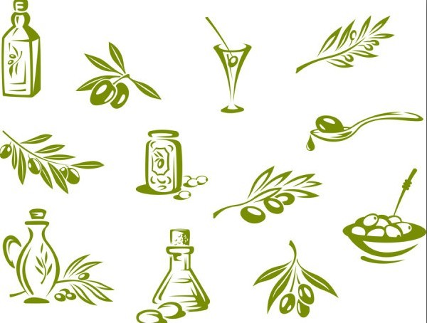 Vector Olive Oil Labels and Logos 03