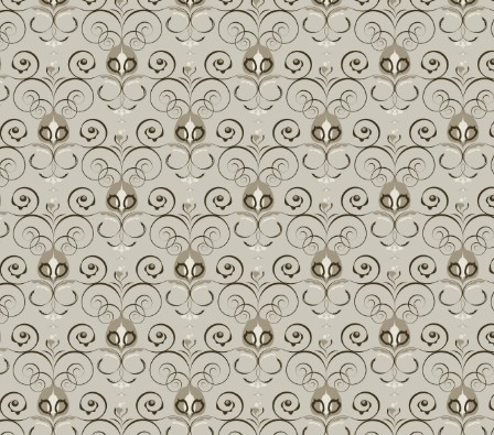 Vintage Seamless Floral Background 01