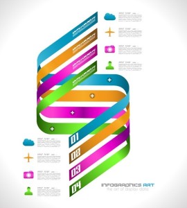 Creative Infographic Data Display Elements Vector 07