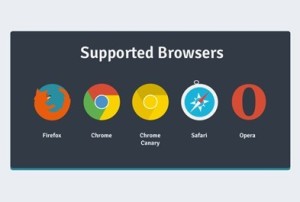 Flat Modern Web Browsers Icons PSD