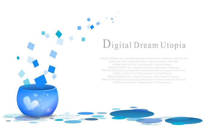 Fresh Light Vector Text Background 01
