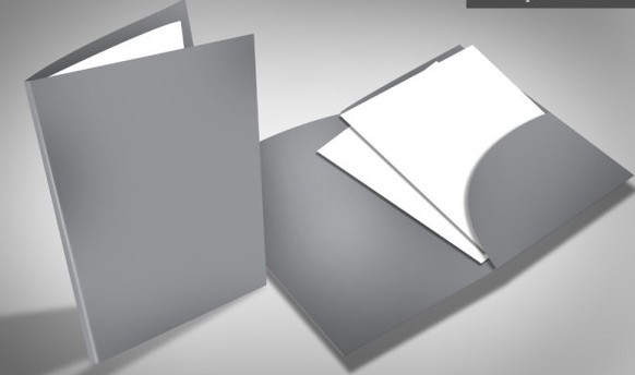 PSD Corporate Folder Mockup
