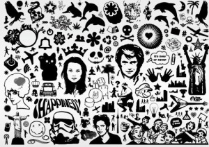 Black Vector Silhouettes Icons