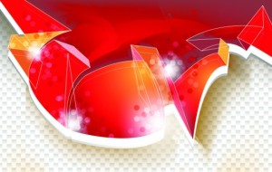 Vector Trendy Abstract Background with Wavy Curves 06