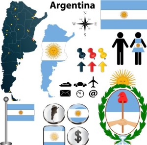 Vector Argentina Information Graphic Elements