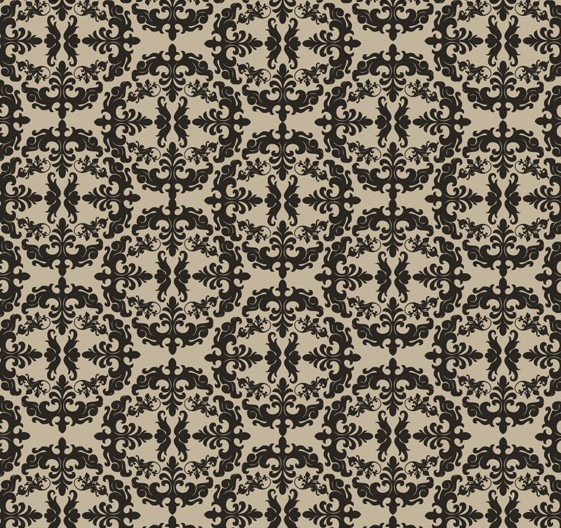 Classical Floral Pattern Background 02