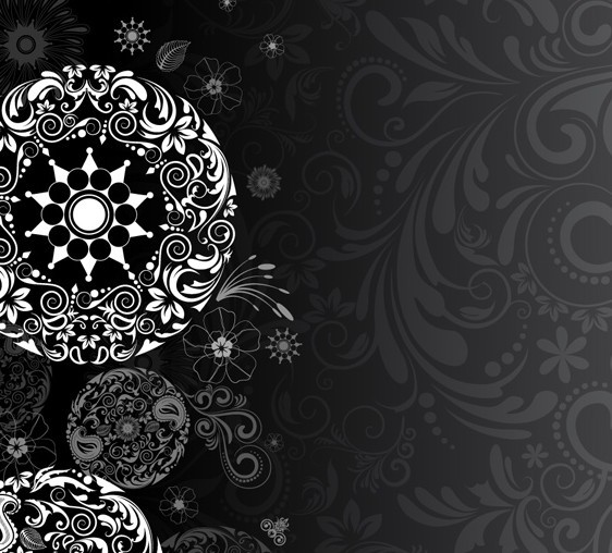 Classical Floral Pattern Background 03