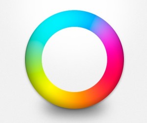 Colorful PSD Circle
