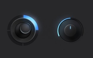 Dark PSD Joystick & Knob