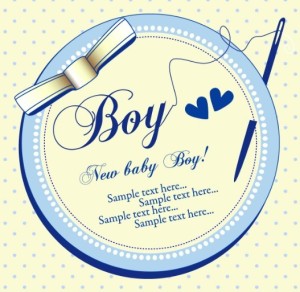 Vector Cartoon Sticker Label 01
