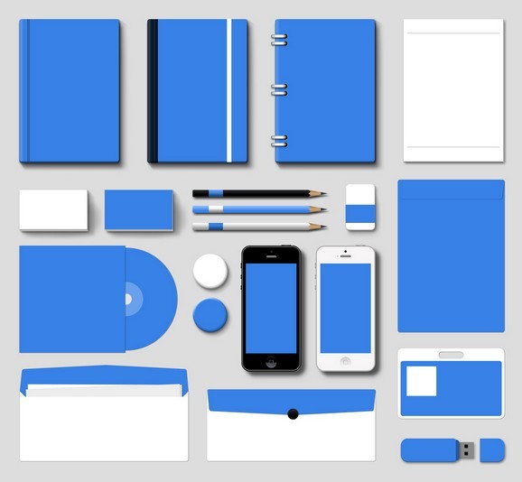 Corporate Branding PSD Mockup