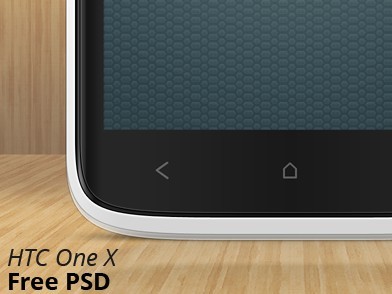 HTC One X PSD Template
