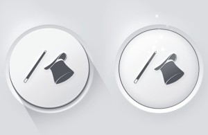 Realistic Web Button PSD Template