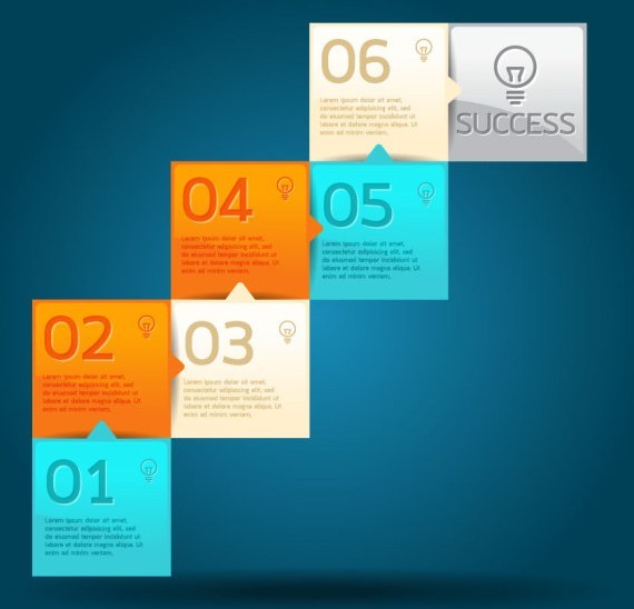 Vector Creative Data Display Elements For Infographic 04