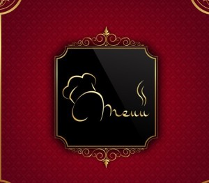 Classical Restaurant Menu Cover Design Vector 02