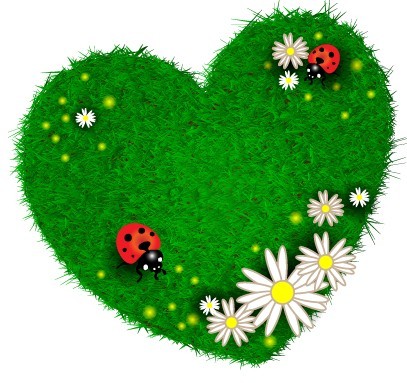 Vector Green ECO Concept Grass Background 05
