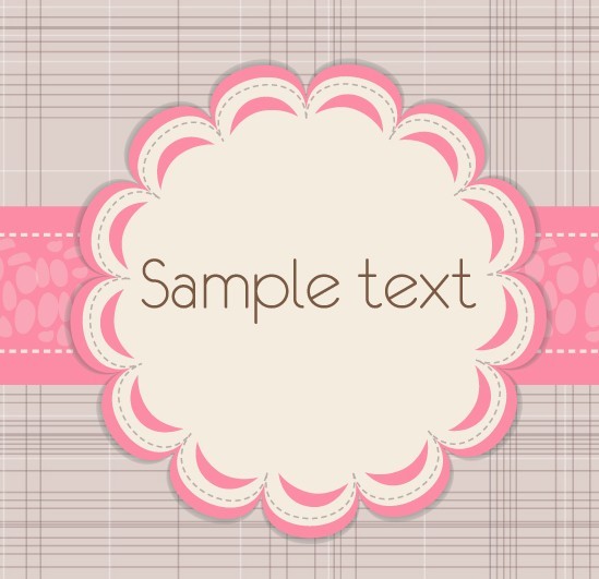 Fresh and Clean Decorative Border Vector 02