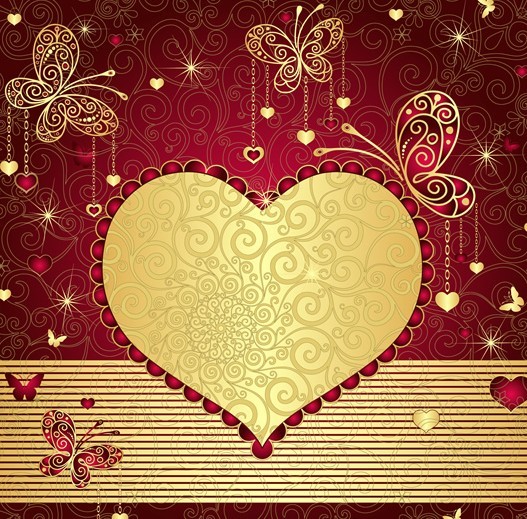 Vector Colorful Butterfly Background 03