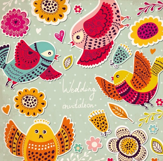 Vector Lovely Paper Cutting Animals Illustration 02