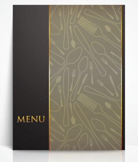 Classical Vector Restaurant Menu Template 02