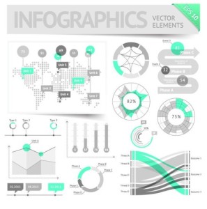 Clean Vector Infographic and Data Visualization Design Elements 02