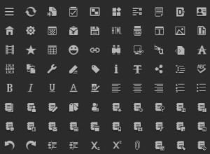 Clean Minimal Web Icon Set (PSD)