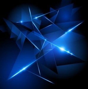Dark Blue HI-TECH Abstract Background Vector 02