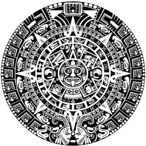 Vector Black and White Ancient Egypt Patterns 01
