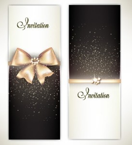 Vector Fantastic Gift Cards with Ribbon Bows 05