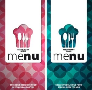 Elegant Restaurant & Cafe Menu Cover Template Vector 05