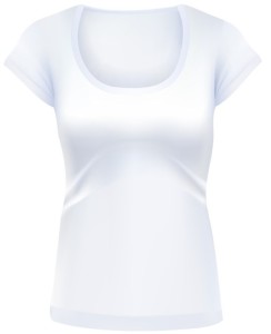 Wemen T-Shirt Vector Mockup