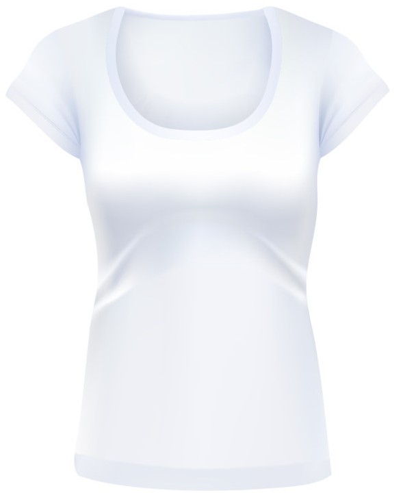 Wemen T-Shirt Vector Mockup