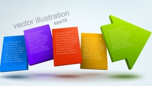 Creative Modern Arrow Background Design Vector 01