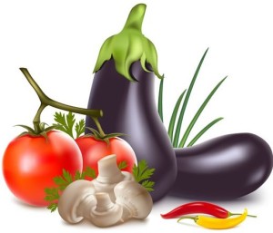 Vector Fresh Vegetables and Fruits