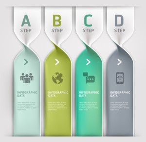 Vector Technology Infographic Step Options Elements 01