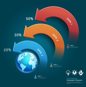 Vector Technology Infographic Step Options Elements 04
