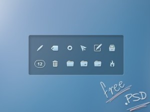 Mail Client Icons PSD