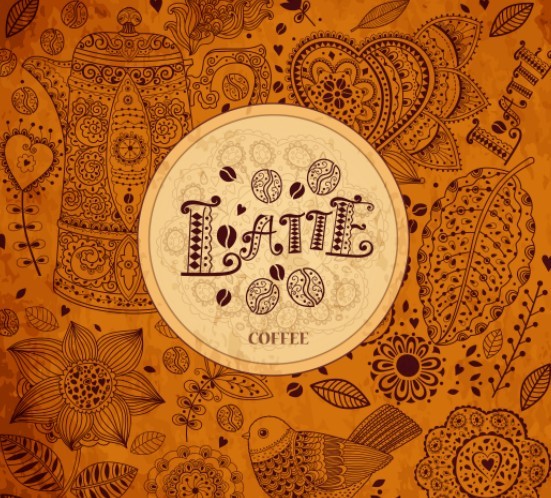 Vector Vintage Hand-Drawn Decorative Ornaments For Cafe & Restaurant 04