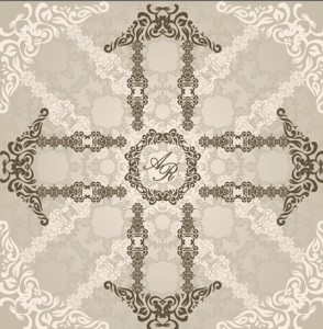 Seamless Vintage Floral Pattern Background Vector 02