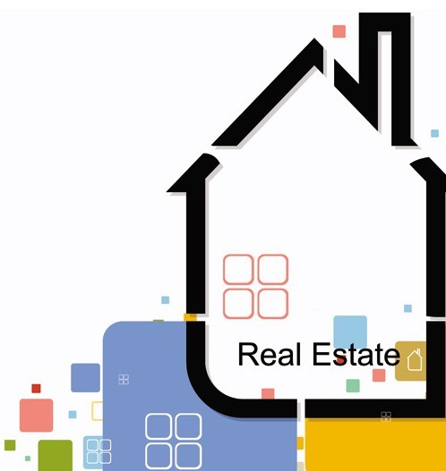 Abstract Real Estate Vector Illustration 05