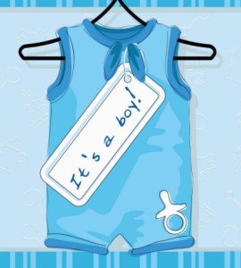 Cute Children's Clothing On hangers Vector 04