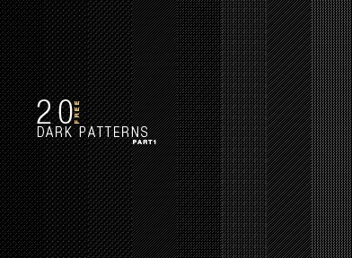 20+ Tileable Dark Patterns