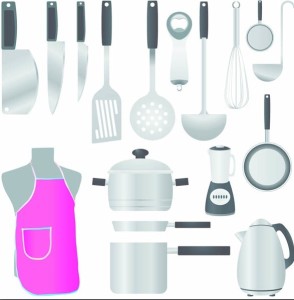 Vector Cookware and Cooking Utensils 01