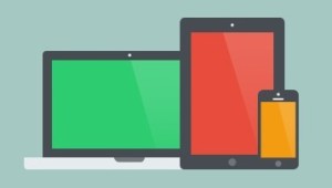 Flat Style Apple Devices PSD