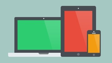Flat Style Apple Devices PSD