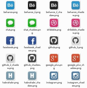 HabraPack Social Icons Pack