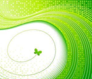 Vintage Floral Swirls Background Vector 03