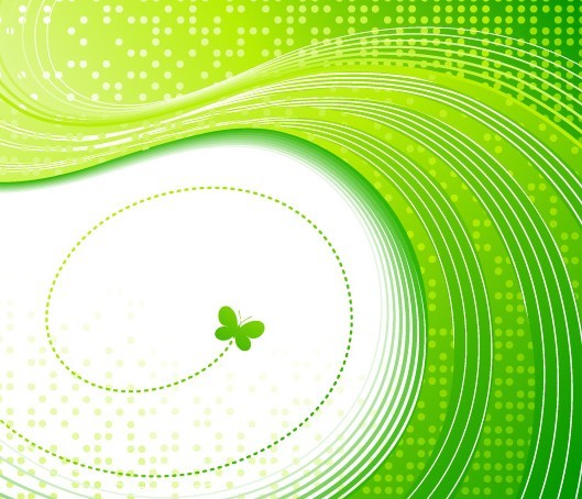 Vintage Floral Swirls Background Vector 03